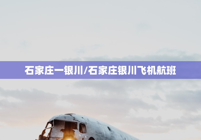 石家庄一银川/石家庄银川飞机航班